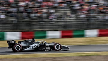 Sergio Pérez en el GP de Japón.