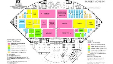 Muestran los planos definitivos del E3 2018