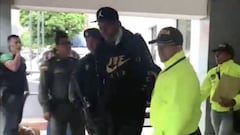 El momento de la captura de Jhon Viáfara en Jamundí