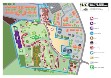 Mundial de ciclocross 2023: perfil, circuito, recorrido, participantes y favoritos