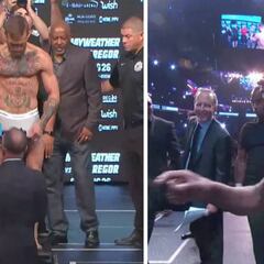 Pero a dónde ibas McGregor: salió al pesaje...¡con una erección!