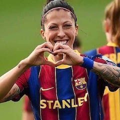 Jenni Hermoso, primera pichichi española en la Champions