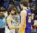 Con Pau Gasol de titular los Lakers vuelven a ganar