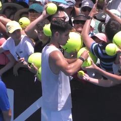 Alcaraz prepara contra Paul su debut, bajo el ala de Samuel López