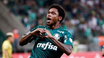 Luiz Adriano, de Palmeiras, envuelto en un atropello