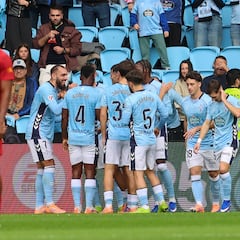 Celta 4 - Valencia 1: resumen, goles y resultado del partido de LaLiga EA Sports