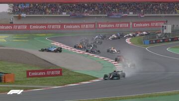 F1 carrera en Turquía: resultados, resumen y reacciones de Alonso y Sainz en el circuito de Estambul
