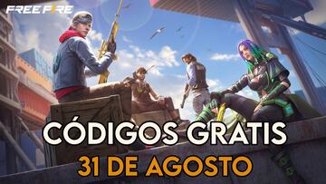 Free Fire | Códigos de hoy jueves 31 de agosto de 2023: recompensas gratis