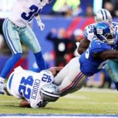 Tres intercepciones de Cassel condenan a los Dallas Cowboys