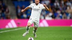 MADRID, SPAIN - NOVEMBER 10: Nacho Fernandez of Real Madrid CF in action during the LaLiga Santander match between Real Madrid CF and Cadiz CF at Estadio Santiago Bernabeu on November 10, 2022 in Madrid, Spain. (Photo by Silvestre Szpylma/Quality Sport Images/Getty Images)