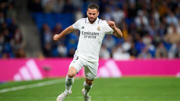 MADRID, SPAIN - NOVEMBER 10: Nacho Fernandez of Real Madrid CF in action during the LaLiga Santander match between Real Madrid CF and Cadiz CF at Estadio Santiago Bernabeu on November 10, 2022 in Madrid, Spain. (Photo by Silvestre Szpylma/Quality Sport Images/Getty Images)