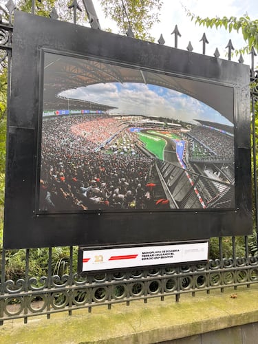 La Fórmula 1 llega a las rejas del Bosque de Chapultepec