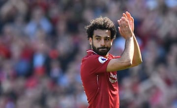 Liverpool's Egyptian midfielder Mohamed Salah