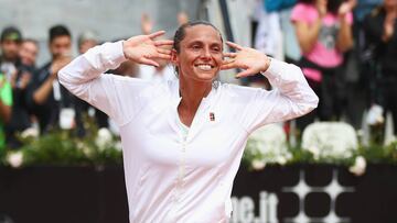 Roberta Vinci se despidió del tenis en Roma