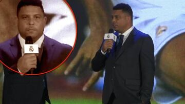 Ronaldo sudó la gota gorda para hablar del fútbol chino