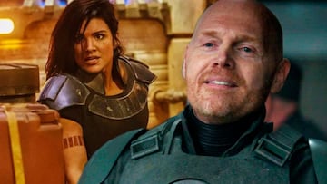 The Mandalorian: el actor Bill Burr defiende a Gina Carano y critica su despido de la serie