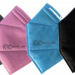 Mascarillas FFP2 de colores homologadas: precios, duración y cómo comprar en Amazon