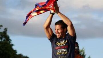 Simeone cumplirá cien partidos en el Atlético ante el Espanyol