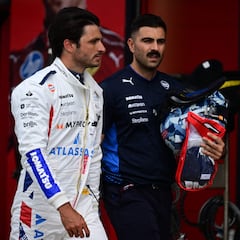 Leclerc se lleva puesto a Sainz: “Ahí termina mi carrera”