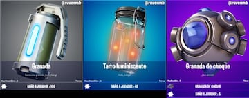 Todas las armas y objetos arrojadizos de la Temporada 5 de Fortnite