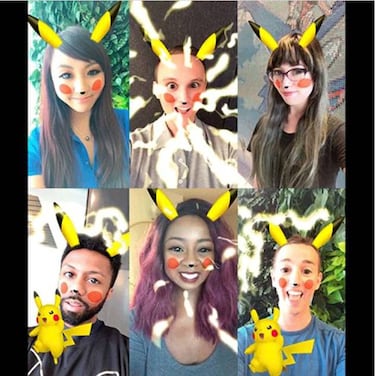 Vistete de Pikachu con el nuevo filtro Snapchat