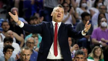 19/06/22 BALONCESTO CUARTO PARTIDO PLAYOFF FINAL ACB ENDESA 
REAL MADRID vs BARCELONA
JASIKEVICIUS 

