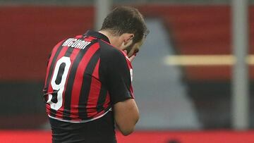 Higuaín shows remorse: "I've learned my lesson"