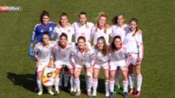 Formación de la Selección femenina Sub-19.