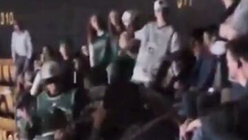 Imagen de la trifulca.