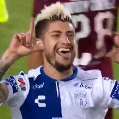 El potente golazo de Ángelo Sagal en triunfo del Pachuca