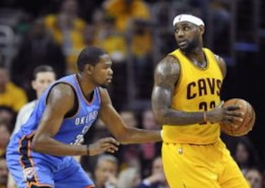 LeBron y Durant, un capítulo más de la historia nunca antes vista