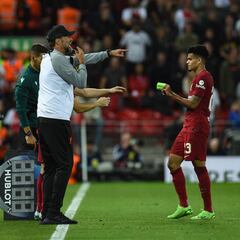 Klopp, satisfecho con la reacción de Díaz, Salah, Jota...