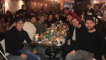 El alegre reencuentro de los jugadores Sub 20 de 2013