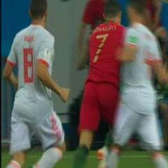 AS resident ref says no Cristiano Ronaldo penalty