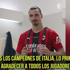Ibra da un discurso de época en el vestuario del Milan y el final se le va de las manos del todo