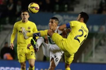 Faycal Fajr  y Bruno Soriano 