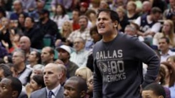 Mark Cuban, propietario de los Dallas Mavericks.