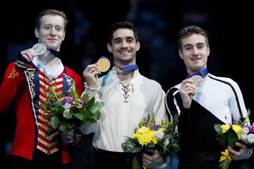 Javier Fernandez ha quedado por encima del ruso Alexander Samarin y del italiano Matteo Rizzo. 