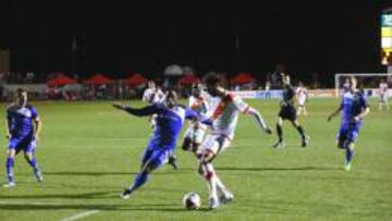 Samaras jugando con el Rayo OKC.