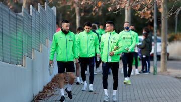 28/12/21 ENTRENAMIENTO GETAFE 
LLEGADA JUGADORES 
ERICK CABACO JONATHAN SILVA  