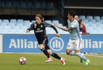 Modric y Pablo Hernández.