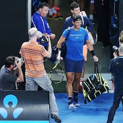 ¡Increíble! Nadal monta un simulacro de debut con Thiem