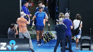 ¡Increíble! Nadal monta un simulacro de debut con Thiem