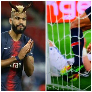 La acción de Choupo-Moting protagonista de los memes en Francia