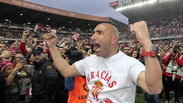 Abelardo Fernández durante la celebración.