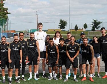 Olivier Rioux, ex del Real Madrid, es el adolescente m¨¢s alto: 2,26