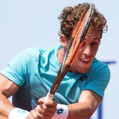 Roberto Carballés no pudo con el chileno Nicolás Jarry