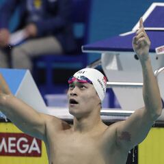 Sun vuelve a la cima del 400 libre con la quinta marca de la historia
