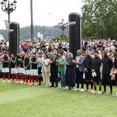 Aperitivo de la final entre leyendas