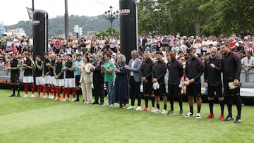 Aperitivo de la final entre leyendas